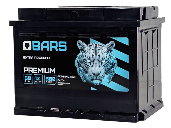 Аккумулятор BARS Premium 60 R